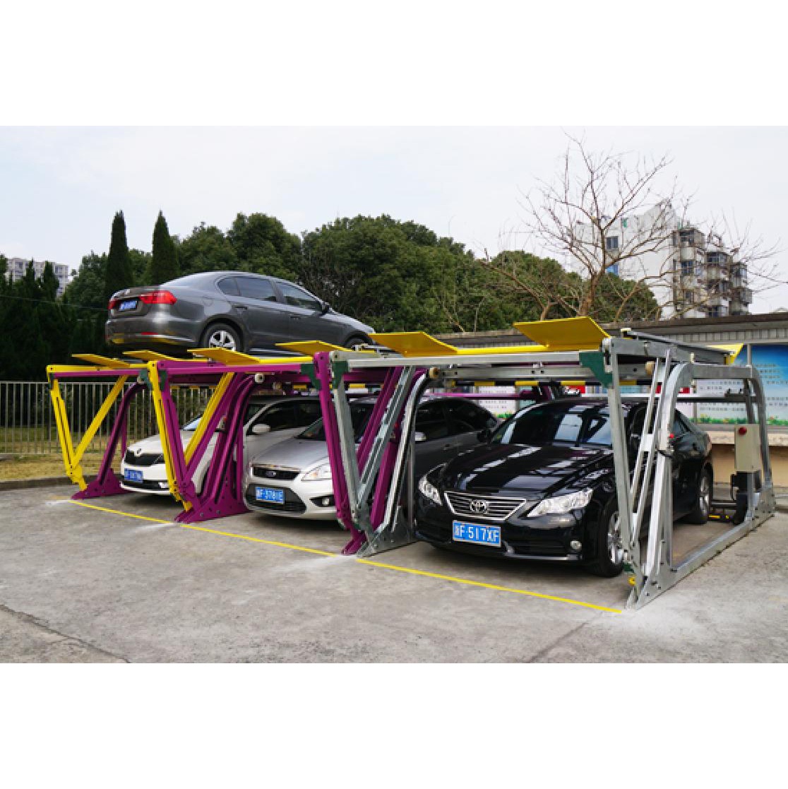 二層簡易升降類機械式停車設備